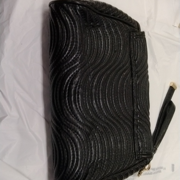 Versace vinyl evening purse $35 + free scarf - Picture 3 of 10